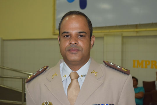 Comandante da 34ª CIPM se apresenta à comunidade brumadense