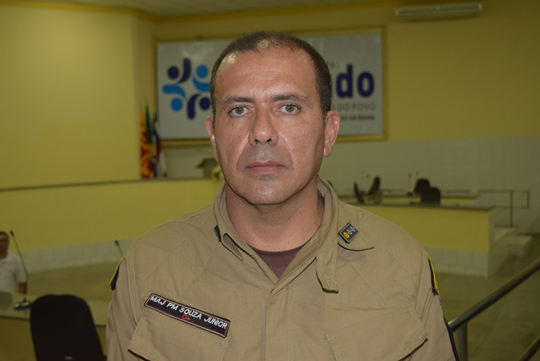 Major Souza Júnior assume o comando da Central Rondesp