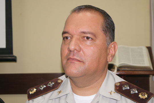 Major Mascarenhas deixa o comando da Cipe Sudoeste