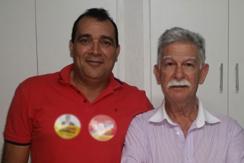 Eleições 2014: Manelão recebe apoio de Eduardo Vasconcelos