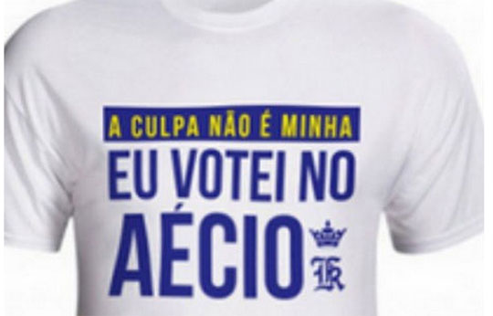 Camisetas, bonés e kit impeachment custam até R$ 175