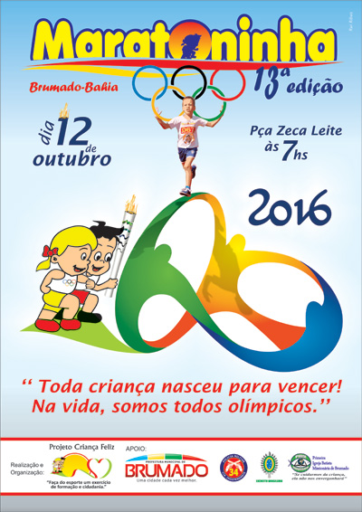 13ª Maratoninha acontece neste dia 12 de outubro em Brumado