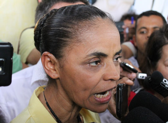 Marina Silva defende cassação da chapa Dilma e Temer