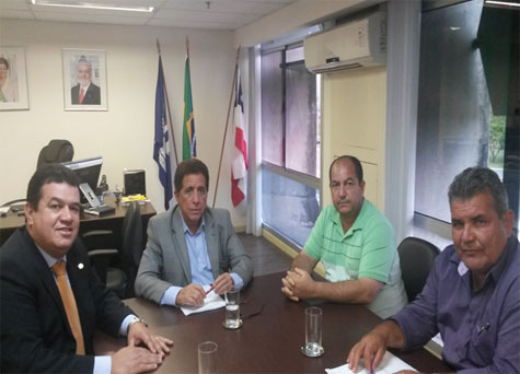 Marquinho Viana e prefeitos participam de audiência com o secretário de Educação da Bahia