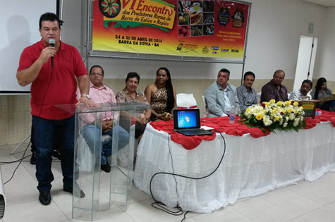 Barra da Estiva: Marquinho Viana participa do lançamento do VI Encontro de Produtores Rurais