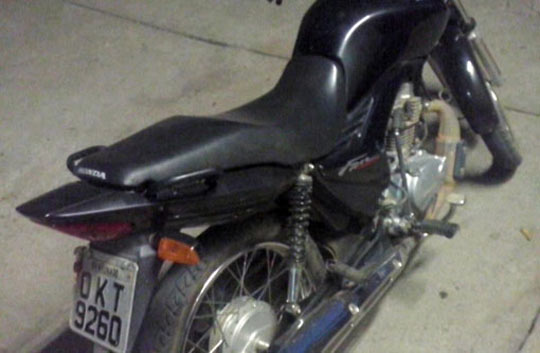 Brumado: Motocicleta roubada é encontrada com menor de 16 anos no Bairro São Félix
