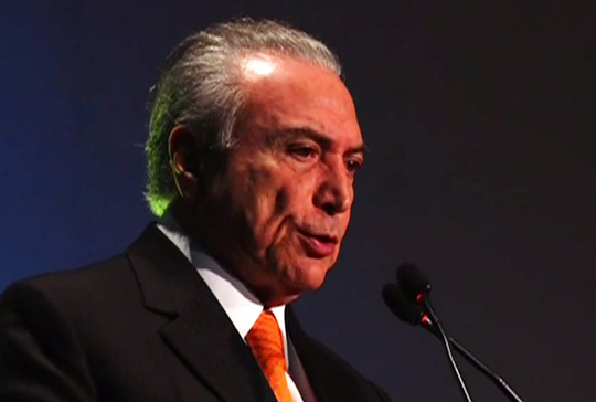 Michel Temer: 'Chegarei a 2018 com a casa em ordem'