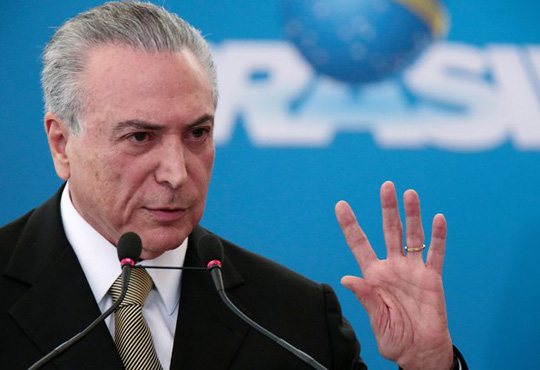 Temer afirma que não será candidato à reeleição em 2018