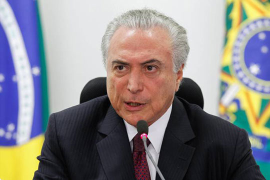 Realidade do país me obriga a construir prisões, afirma Michel Temer