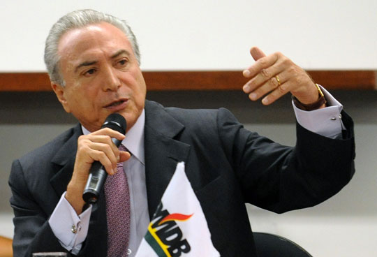 Michel Temer diz que Dilma está se recuperando e terminará o mandato