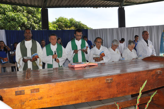 Ivana Bastos e comitiva prestigiaram a tradicional Missa do Vaqueiro em Lagoa Real