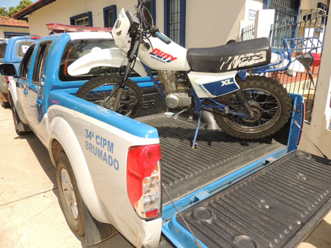 Brumado: Polícia recupera moto que foi furtada no último domingo (06)