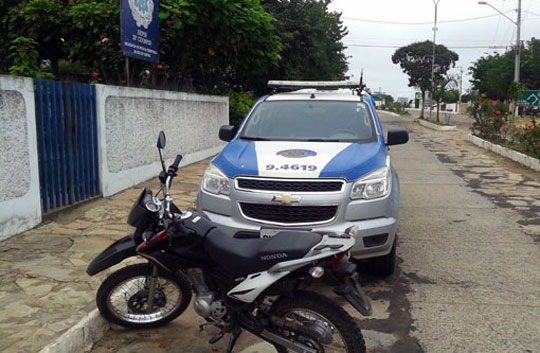 Motocicleta roubada em Brumado é recuperada em Rio de Contas