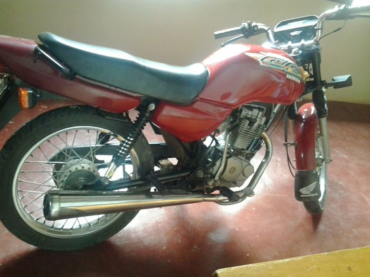 Aracatu: Polícia apreende motocicleta com chassi adulterado