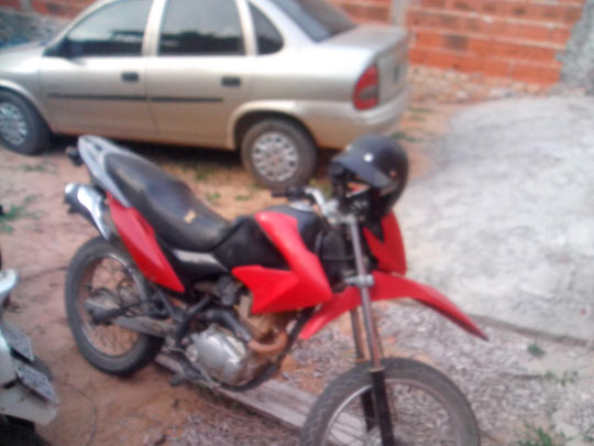 Aracatu: Motocicleta com restrição de furto/roubo é apreendida
