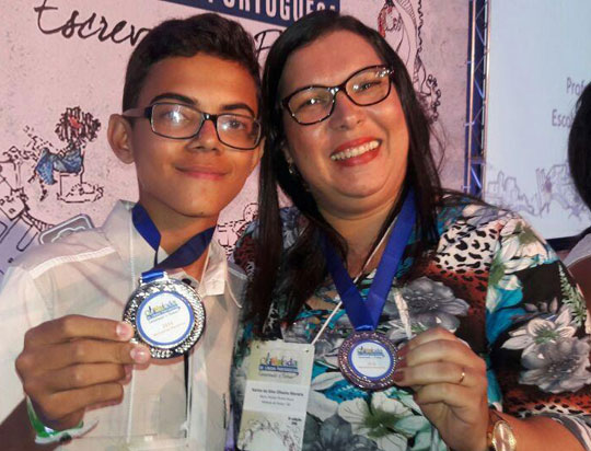 Estudante de Malhada de Pedras é finalista da Olimpíada de Língua Portuguesa