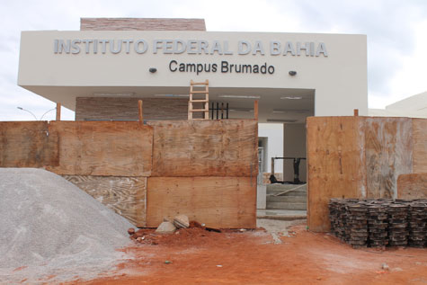 Faltam trinta dias para conclusão das obras do campus do IFBA em Brumado