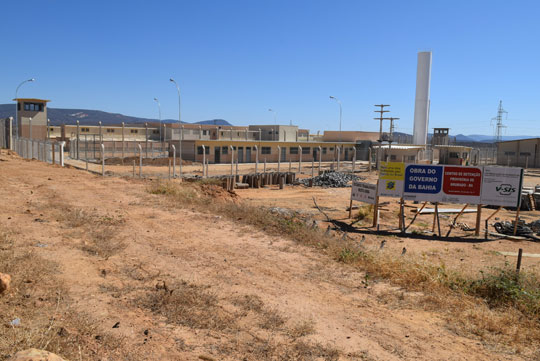 Brumado: Obras do presídio estão em fase final, mas sem previsão para funcionamento