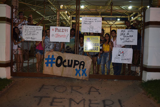 Ocupação da Uneb de Brumado chega ao quarto dia