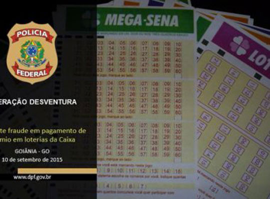 PF deflagra Operação Desventura contra fraudes em pagamentos de prêmios da loteria