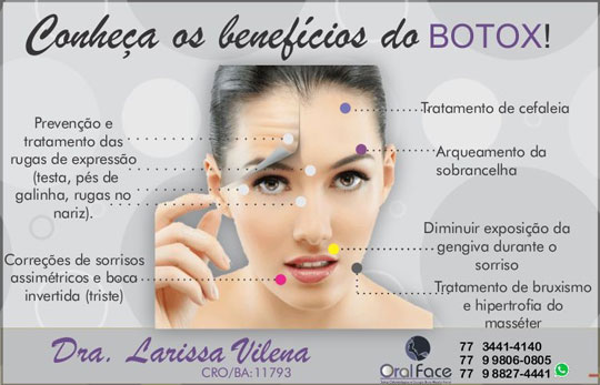 Conheça os inúmeros benefícios da aplicação do Botox
