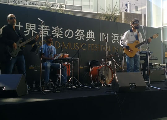 Brumadense Pablo Moraes representa o Brasil no Festival Mundial de Música no Japão