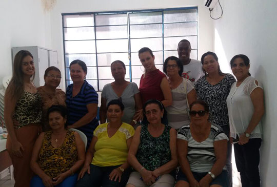 Brumado: Mulheres participam de palestra sobre artrose na Unidade de Saúde da Família Newton Alves 