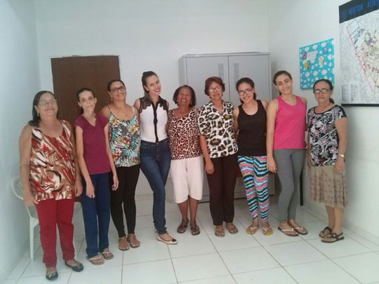 Brumado: USF Newton Castro reúne grupo de mulheres com dores crônicas para orientações