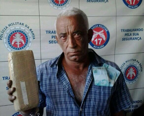 Guanambi: Ex-vereador de Palmas de Monte Alto é preso com 1 kg de maconha