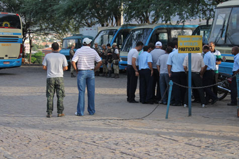 Brumado: Tumulto e polícia na paralisação dos rodoviários