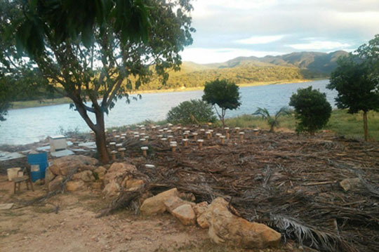 Paramirim: População fica revoltada com retirada de barracas das margens da Barragem do Zabumbão
