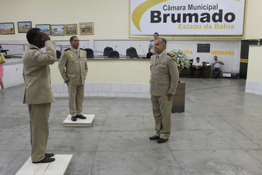 Brumado: Major Berlink se despede e Major Jocevã Oliveira assume o comando da 34ª CIPM