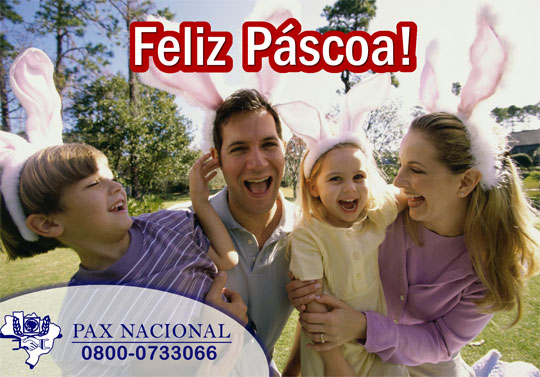 Pax Nacional: Feliz Páscoa