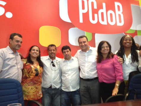 Eleições 2014: Vereadores do PCdoB de Brumado participam de ato em apoio a Rui Costa