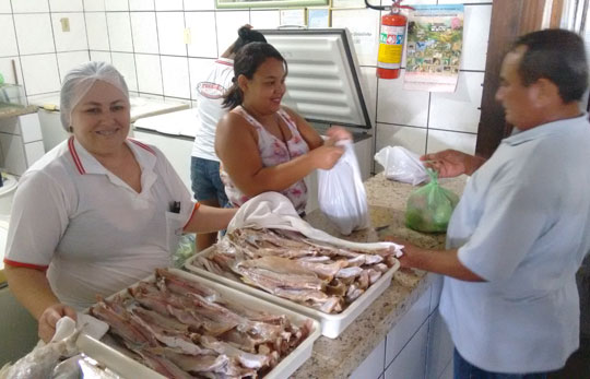 Brumadenses vão comer menos peixe no almoço da sexta-feira da paixão