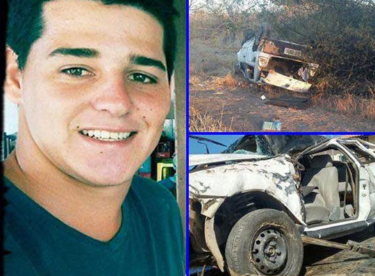 BR-030: Jovem é arremessado para fora do veículo em capotamento e morre na hora