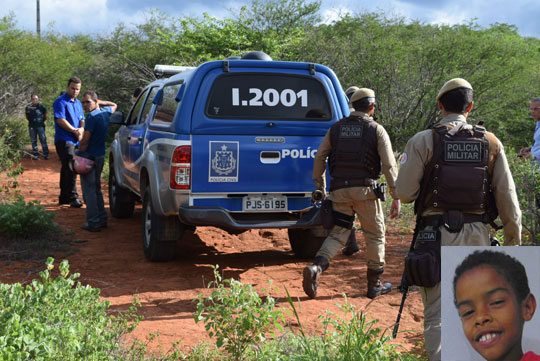 Barbárie em Brumado: Garoto desaparecido é encontrado carbonizado