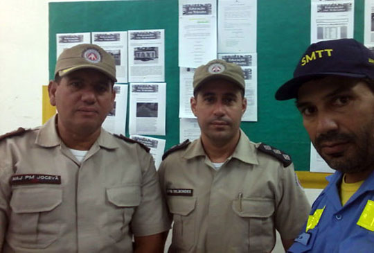 Brumado: Polícia Militar visita instalações administrativas da Superintendência de Trânsito
