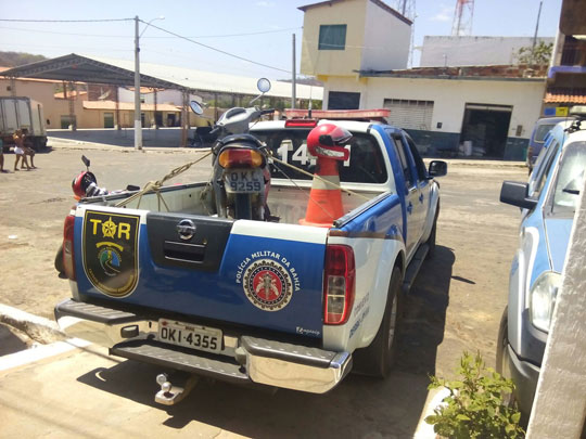 Polícia Rodoviária apreende dez motocicletas na BA-262