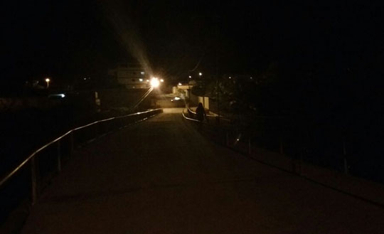 Brumado: Ponte do São Jorge está às escuras e setor de iluminação cobra comunicação da comunidade