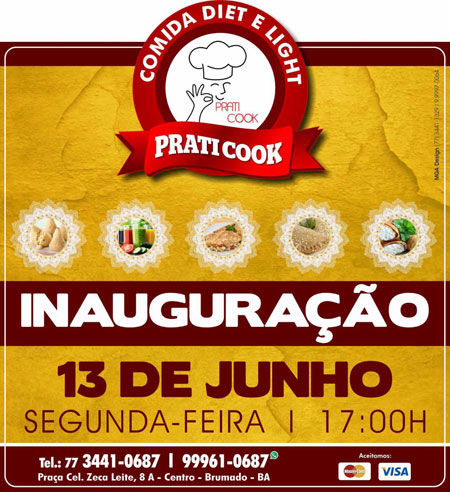 Praticook será inaugurada em Brumado na segunda-feira (13) às 17h