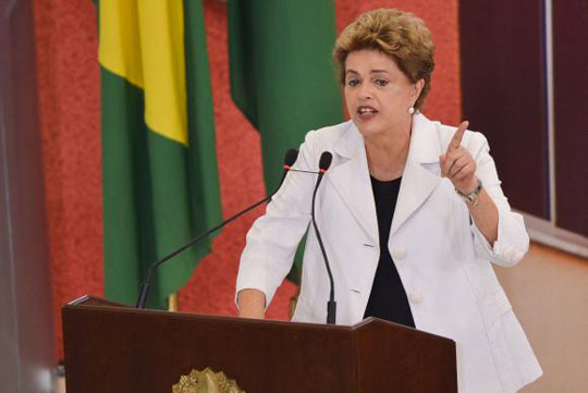 Dilma volta a dizer que impeachment sem crime de responsabilidade é golpe