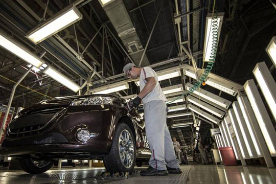 Produção de veículos sobe 18% em março, diz Anfavea