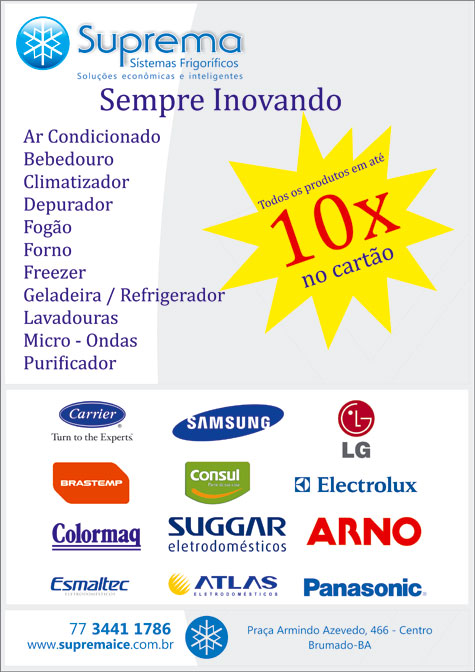 Conheça toda linha de produtos da Suprema Refrigerações