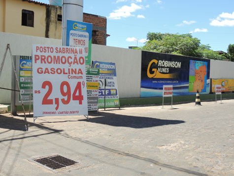 Gasolina em promoção em Brumado