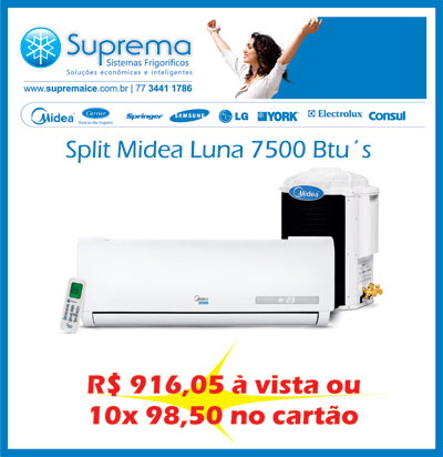 Confira a promoção da semana na Suprema Refrigerações