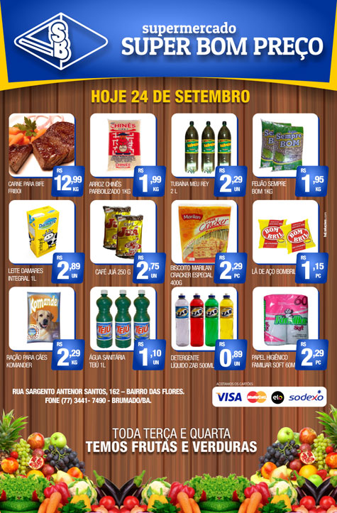 Brumado: Confira as promoções do Supermercado Super Bom Preço