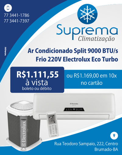 Confira a promoção de ar-condicionado na Suprema Refrigerações