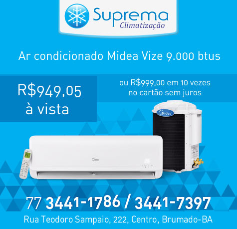 Tem promoção para zerar o estoque na Suprema Refrigerações