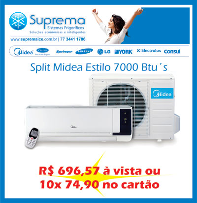 Confira a promoção da semana na Suprema Refrigerações